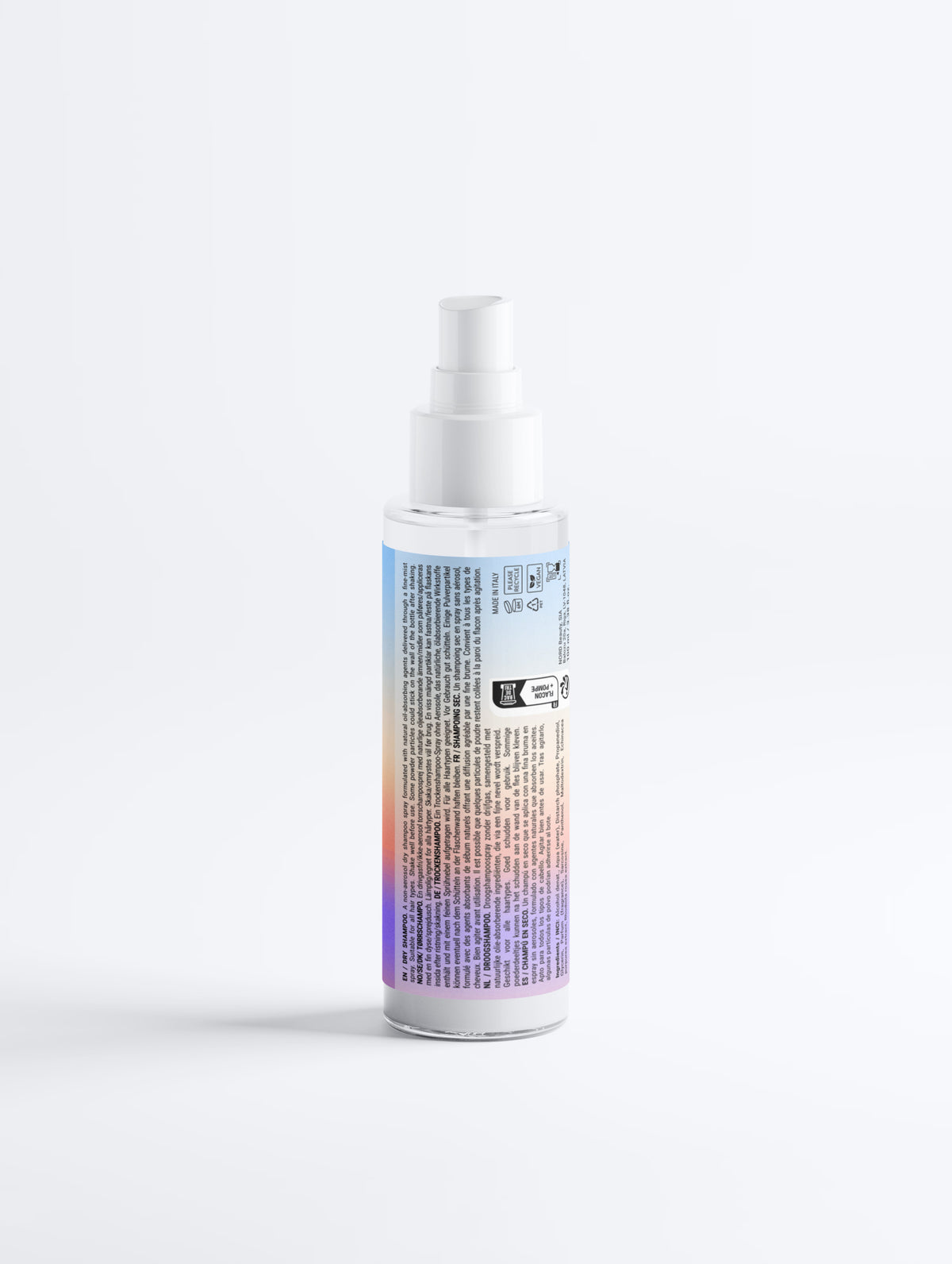 Quick Refresh Dry Shampoo Spray application